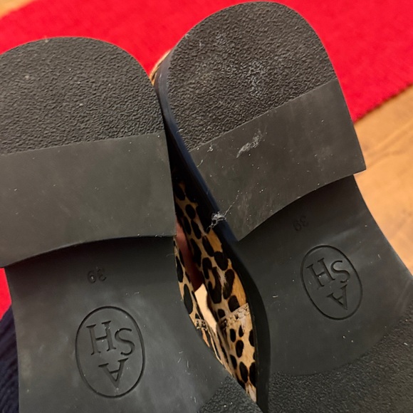ASH Leopard Print Size 39/9 Loafers - Picture 7 of 10